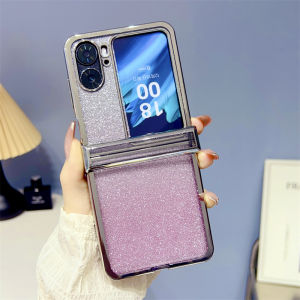 Case Oppo Find N2 Flip Find N3 Flip 5G Slim-Fit with Hinge Protection Protective Case Shockproof Bling Folding Phone Cover for Oppo Find N2 Flip