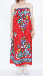 [ฟรีหมวกอาบน้ำ](กระโจมอกอาบน้ำ) ผ้าถุงอาบน้ำหัวยางยืด ลายสวย ผ้านิ่มแห้งไว แถม 1 สุ่มหมวกคลุม