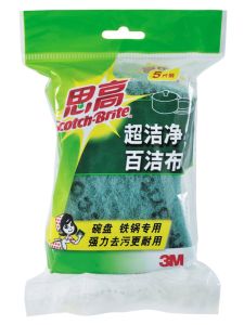 3M Scoph-Brite Kitchen Cleaning Sponge 10pcs Set Scoph-Brite Dishwashing Sponge Non-Disposable Household Cleaning Tool