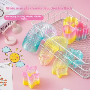 Rainbow Spring Magic Stretch Coil Toy