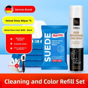 ONEFULL | Quick Cleaning Coloring Wet Wipes for Suede Nubuck Shoes
