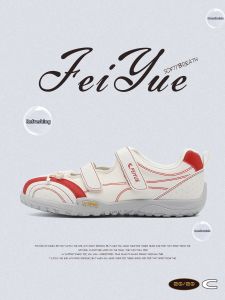 Feiyue | Breathable Mary Jane Ballet Flats Hook-and-Loop Fastener Shoes