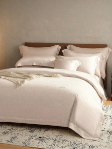 Mercury | Bộ Đồ Chăn Ga Gối Bông Dài Jacquard
