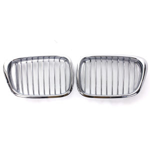 Lưới Tản Nhiệt Trước Mạ Crôm BMW 5-Series E39 525i 528i Sedan 1997-2003 Chất Liệu ABS Kiểu Dáng Thể Thao Cho Nắp Capo Xe