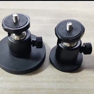 Giá Đỡ Camera Hành Động Từ Tính Với Đế Hút Khớp Cầu Vít 1/4 Inch Hợp Kim Nhôm Tương Thích Với GoPro Insta360 DJI
