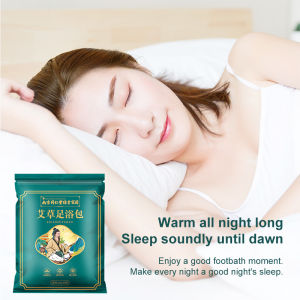 Detox Chinese Herbal Foot Soak Weight loss foot bath bag 艾草泡脚包 30packs Dehumidification detoxifi Drain oil weight loss sleep aid 泡腳藥包