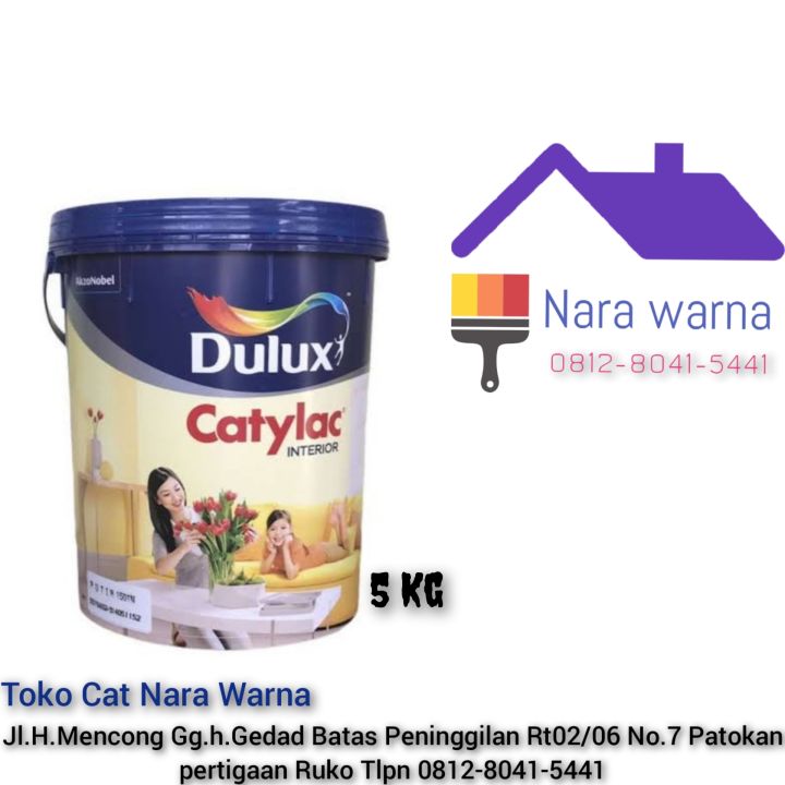 Dulux Catylac White 1501 (Tinting) Cat Tembok Interior Dulux Catylac 5