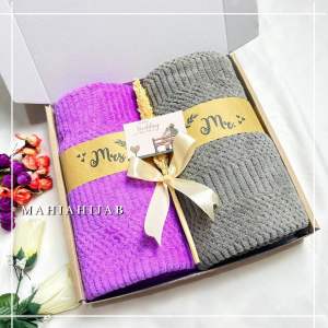Hampers Pernikahan Handuk Pasangan 70x140cm / Hadiah Wedding Handuk Couple / Gift Souvenir