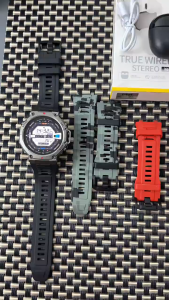 Citijungle B78 Smartwatch GPS 5ATM Waterproof | Bisa Renang | Kompas | Strava Support | AMOLED 1.43” | 100+ Mode Olahraga | Bluetooth Call