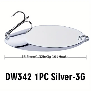 1pc Metal Spinner Spoon Trout Fishing Lure Hard Bait Sequins Noise Paillette Artificial Bait Small Hard Sequins Spinner