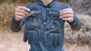 Bogaboo keefe sarung tangan softshell double inner polar waterproof - sarung tangan winter musim dingin