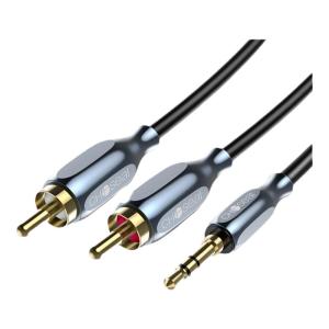 Choseal | 1-to-2 Audio Cable 3.5mm to Dual RCA Plugs