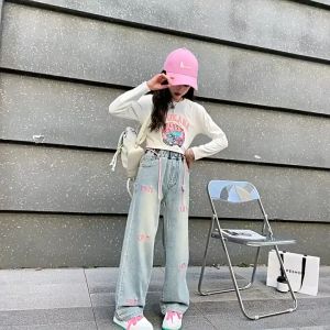 Summer Pants for Kids Girls: Baggy Wide Leg & High Waisted Loose Fitting