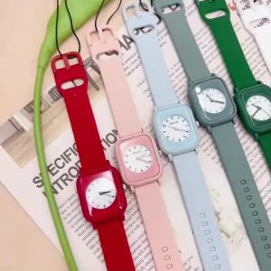 นาฬิกาข้อมือ Bolun 100% สายซิลิโคนนิ่มหน้า สไตล์มินิมอล เดินเข็มสไตล์มินิมอล