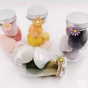 ฟองน้ำแต่งหน้า (1 set 6 ชิ้น) ยางมัดผม พัฟ อุปกรณ์แต่งหน้า ฟองน้ำลงรองพื้น Makeup