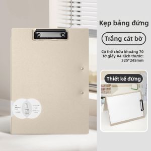 deli | Thư Mục Bìa Dày Đa Năng và Vở Viết Gấp Được Phù Hợp cho Học Sinh Tài Liệu Hợp Đồng Sử Dụng Văn Phòng