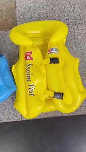 Kids Inflatable Swimming Safety Jacket – Portable Buoyancy Aid Vest for Boating & Fishing Comfortable Water Sports Gear