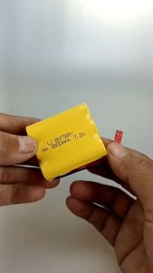 BATTERY 7.2V 3800mAh 3K2C JST Plug 7.2W ถ่านรถบังคับ 9V AA 6ก้อน เป็นการเปลี่ยนแปลงพลาสติก (สีแดง)