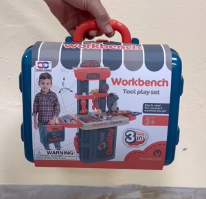 BỘ ĐỒ CHƠI cho trẻ - 008-972A - Bộ Đồ Chơi Va Li Dụng Cụ Sửa Chữa Cho Bé (Kích thước 27.2x10.3x21.8cm)