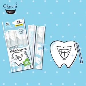 น้ำยาบ้วนปากพกพาแบบซอง 5ซองต่อแพ็ค Okuchi Fresh Propolis Mouthwash whittening 5/PACKS