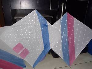 layangan setelan  arku sedeng perpak isi 100