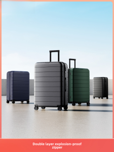 MiHome Large Capacity Luggage 20 Inch Carry-On Suitcase Password Box Pullman for Travel Business OL Style Universal Gender