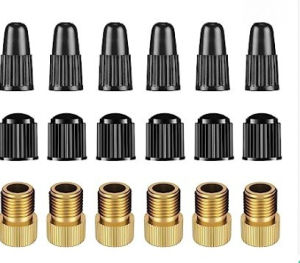 Bicycle Method Mouth Adapter/Mountain Bike Method Mouth To Beauty Mouth Adapter/bicycle Accessories (pure Copper)
