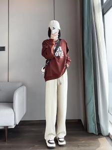 Slim-fit Wide Leg Trousers