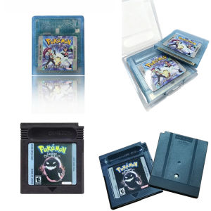 Takara Tomy | Pokémon Game Boy Cartridge Set Multiple Versions Compatible with Game Boy Console 16 Bit Video USA English Version Series