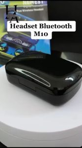 Earphone Mic Bluetooth TWS Stereo Bass M10: Fitur & Keunggulan