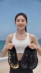 Couple Five Toe Water Shoes Breathable Non Slip Barefoot Shoes Outdoor Hiking Diving Yoga Beach Training Sneakers