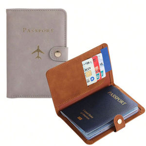 Passport Holder for Travel Essentials  Passport Wallet Cover Case for Travel  AccessoriesPassport Book Holders for Women/Men