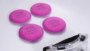 Mặt Nạ Phòng Độc 6200 Mặt Nạ Nửa Mặt Với Bộ Lọc 2097 Bộ Lọc Sơn Epoxy Chống Bụi Sơn Hơi Hữu Cơ Bảo Vệ Khi Hàn Mài Kính Bảo Vệ Đi Kèm