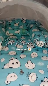 New!! Kasur bayi 1 Set kelambu lengkap/Kasur bayi newborn/Kasur bayi set kelambu lepas-pasang/Kasur bayi model kolam/Kasur bayi terbaru murah/Kasur bayi bisa di cuci/Perlengkapan bayi tidur bantal guling anti peyang-furniture bayi box bayi matras kelambu