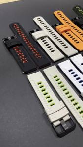 22mm Silicone Wrist Strap For Huami Amazfit Active Max 48mm Sports Band For Amazfit GTR 4 3 2e BIP 5 6 BALANCE 2 Bracelet Correa