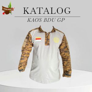 Baju BDU Pramuka Loreng - Kaos Pramuka Pembina - Baju Pramuka Lapangan - Kaos BDU Pria Dan Wanita