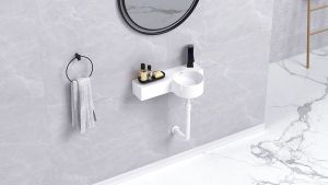 Wall-Mounted Ceramic Wash Basin Bathroom Storage Mini Floor-Standing Bathroom Cabinet Toilet Balcony Toilet Side Cabinet Hanging Basin