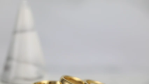 ZOESKY 6mm Gold Titanium Ring Plain Dome High Polished Wedding Band Comfort Fit Size 4.5-13.5