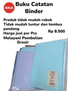 Buku Catatan Binder Merek Joyko