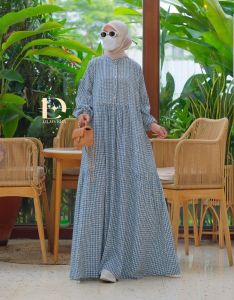 (13) DLOVERA NAYARA Baju Dress Gamis Poplin Nayara Dress By Dlovera. Nazra Sha