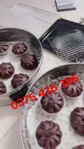 Nồi hấp bánh bao chưng yến xôi bánh rợm  mắm chưng size 40cm 220v