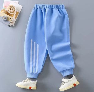 Spring Autumn Childrens Casual Sports Pants Korean Style Boys Loose Long Trousers Small Kids Baby Sweatpants Kids Pants
