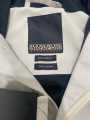 JAKET NAPAPIJRI CREAM ANTI AIR WATERPROOF FULL TAG. 