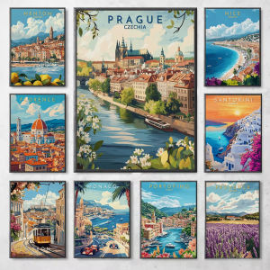 Colorful Watercolor Italy Lemon Landscape Jigsaw Puzzle 1000Pieces Stress Relief Puzzle Wall Art Decor Gift