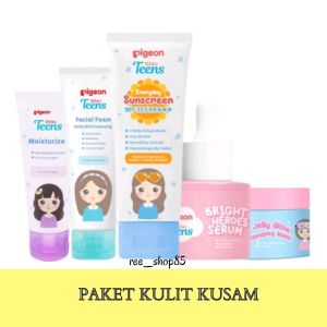 PIGEON TEENS 1 Paket Lengkap Skincare Anak Remaja Paket Lengkap Skincare