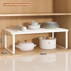 Adjustable Drawer Shelving System for Kitchen Cabinets
