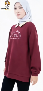 JJ COUTURE WOMEN TRENDY LONG ISLAND WAFFLE COTTON LONG SLEEVE CASUAL BLOUSE FREESIZE & PLUS SIZE