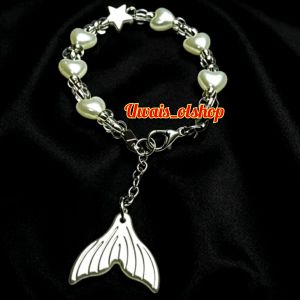 Grosir/Gelang Tangan Model Putri Duyung Mermaid Viral Harga Untuk 1 Lusin(12 Pic Gelang)