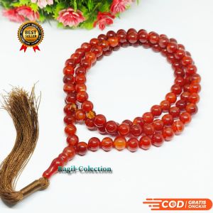 TASBIH BATU AKIK MANAU 8MM 99BUTIR