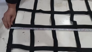 47x47 inches Cargo Net Pick up for: Nissan Navara Cargo Net Web Luggage ADJUSTABLE | Heavy Duty W/FOAM CLEANER